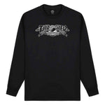 Thrasher X Antihero LS T-Shirt Mag Banner Black