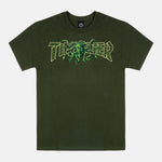 Thrasher T-Shirt Medusa Forest Green