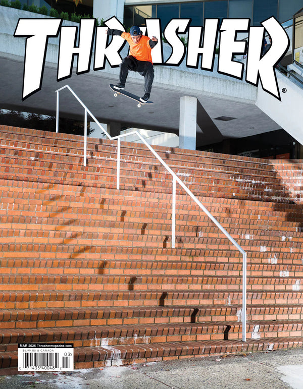 Thrasher Magazine Maaliskuu 2026