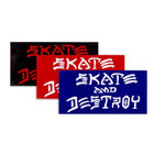 Thrasher Stickers Skate & Destroy L