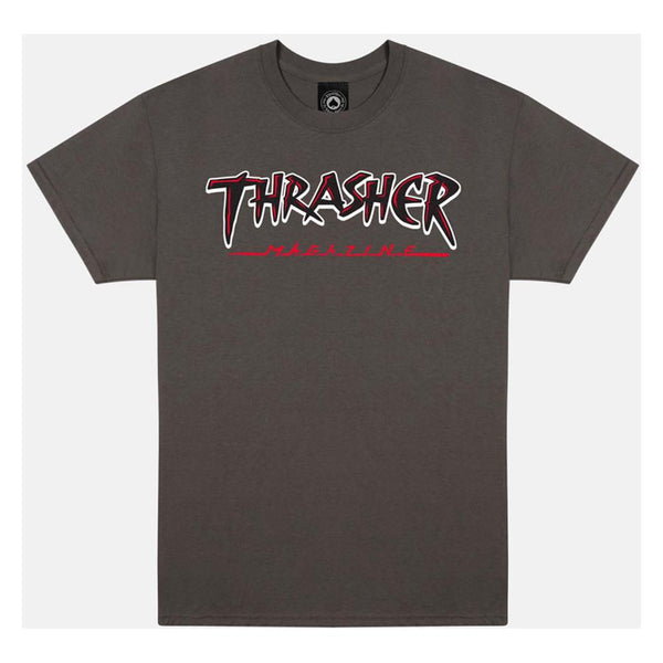 Thrasher T-Shirt Slash Charcoal