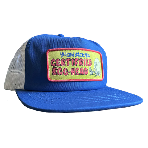 Heroin Skateboards Certifried Trucker Blue