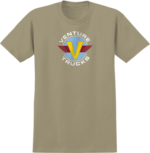Venture T-Shirt Wings Sand/Light Blue