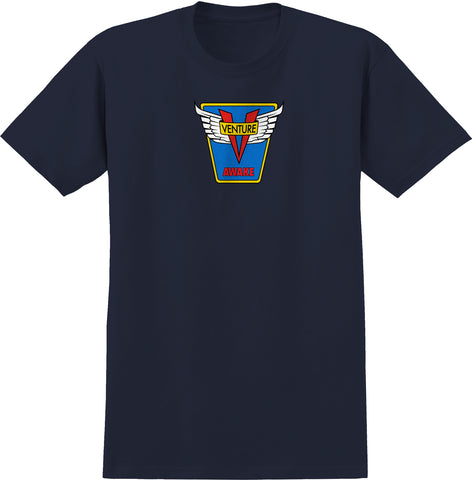 Venture T-Shirt Emblem Dark Blue