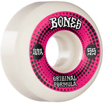 Bones Wheels 100's Originals V5 Sidecut 100A 55MM white/pink