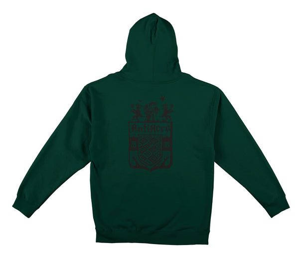 Antihero Hoody Coat Of Arms Green Black