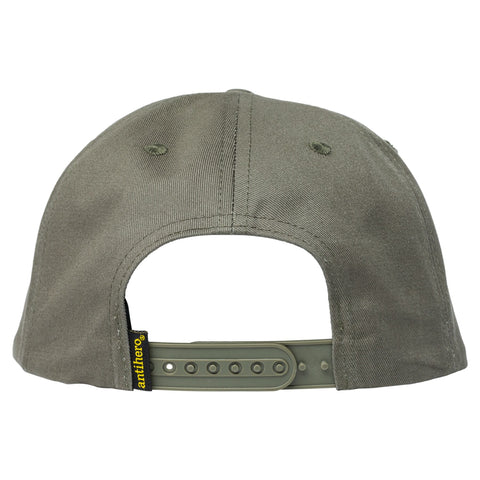 Antihero Snapback Hecho Por Skate Grey
