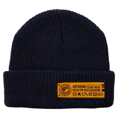 Antihero Cuff Beanie Hecho Por Skate Navy