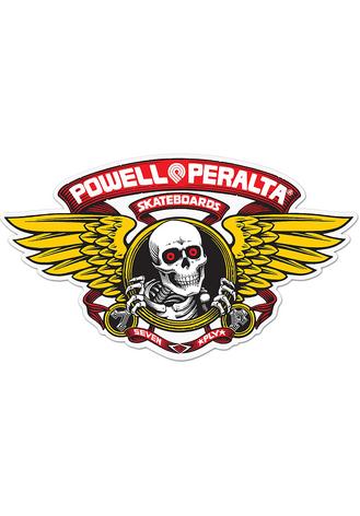 Powell-Peralta Winged Ripper 12" Die-Cut Sticker Red