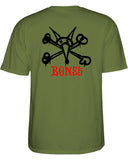 Powell Peralta T-Shirt Rat Bones military-green
