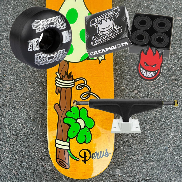 Perus Skateboards Hobo Deck 8.125 Complete
