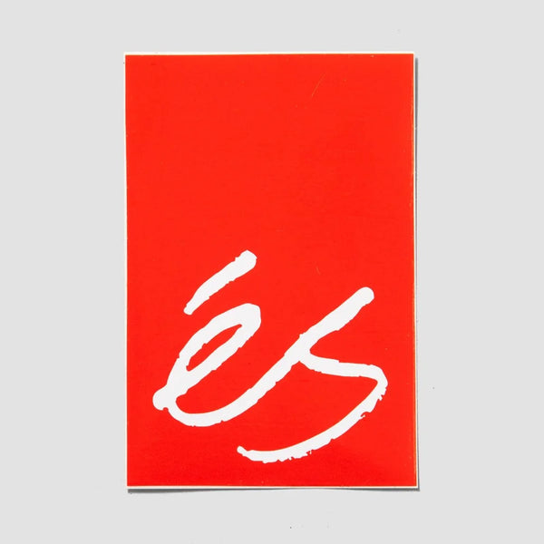 éS Logo Sticker Red