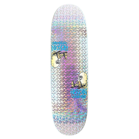 Heroin Skateboards Symmetrical Holo Egg 9.25