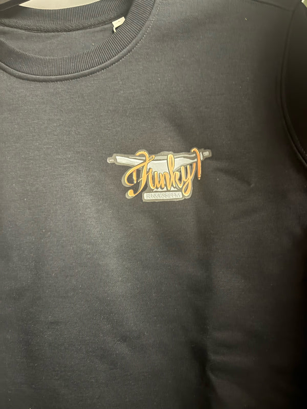 Funky SB Crewneck Musta