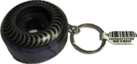 Spitfire Wheels Key Chain Wheels Classic Purple/Black
