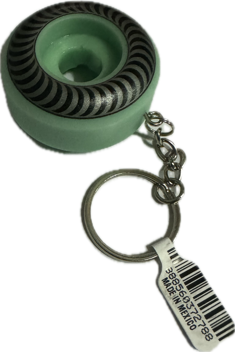 Spitfire Wheels Key Chain Wheels Classic Green