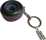 Spitfire Wheels Key Chain Wheels Classic Purple/Blue