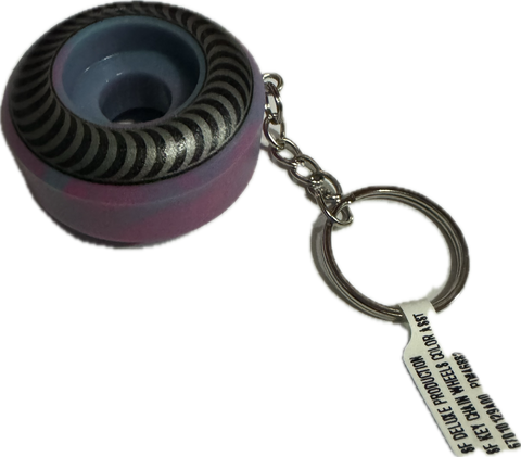 Spitfire Wheels Key Chain Wheels Classic Purple/Blue