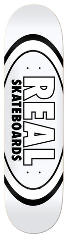 Real Deck Team Classic Oval 8.38 White