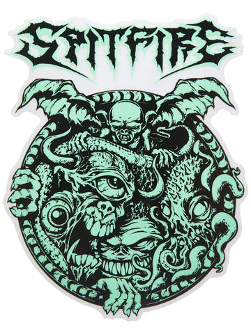 Spitfire Demon Gate Medium Sticker