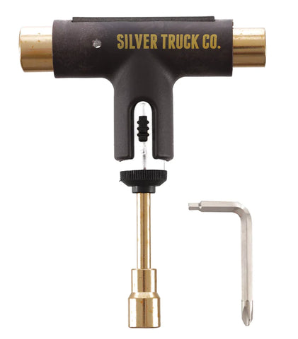 Silver Tool Brown/Gold