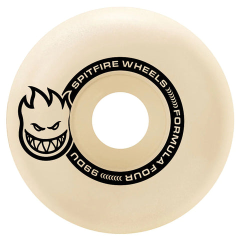 Spitfire Formula Four Wheels Lil Smokies Tablet 99a 50MM White