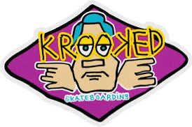 Krooked Skateboards Krooked Arketype Sticker Medium