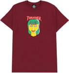 Thrasher Gonz Talk T-shirt Maroon