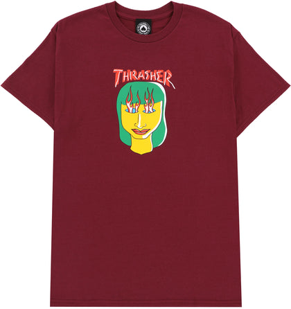 Thrasher Gonz Talk T-shirt Maroon