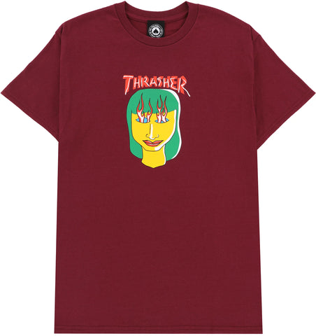 Thrasher Gonz Talk T-shirt Maroon