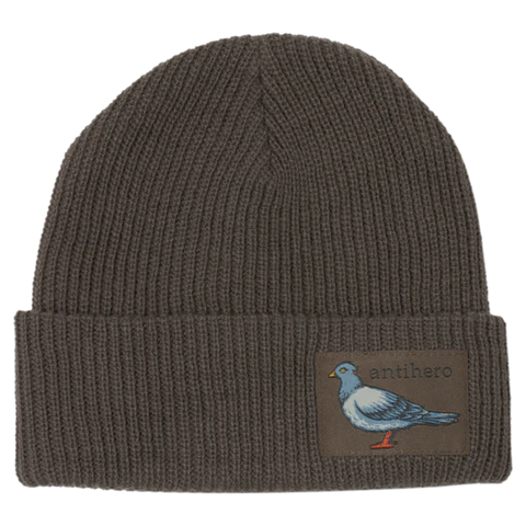 Antihero Skateboards - Lil Pigeon Label Beanie Brown