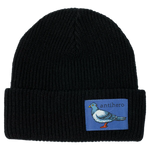 Antihero Skateboards - Lil Pigeon Label Beanie Black/Blue