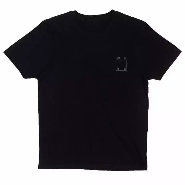 WKND Embroidered Logo Tee Black