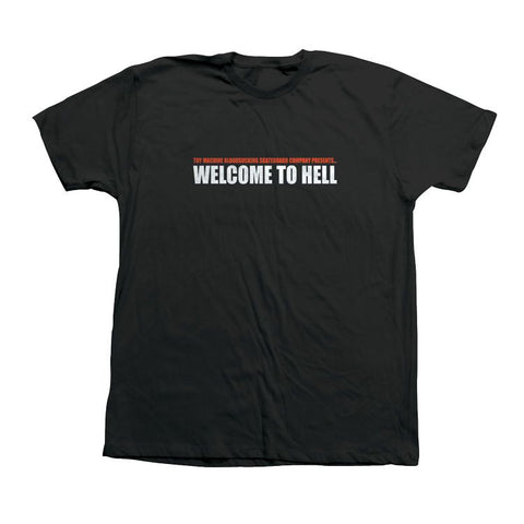 Welcome To Hell Tee Black
