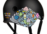 187 Killer Pads Certified Helmet Lizzie Black/Floral