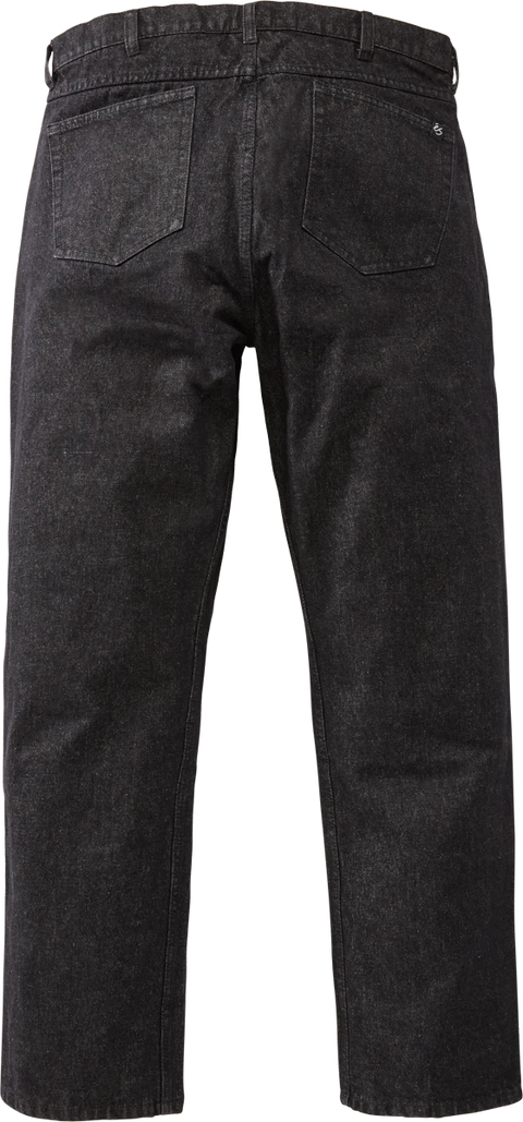 éS Baggy Denim Pant Black Wash