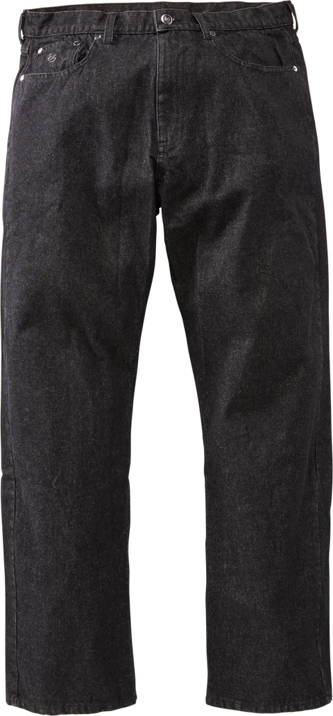 éS Baggy Denim Pant Black Wash