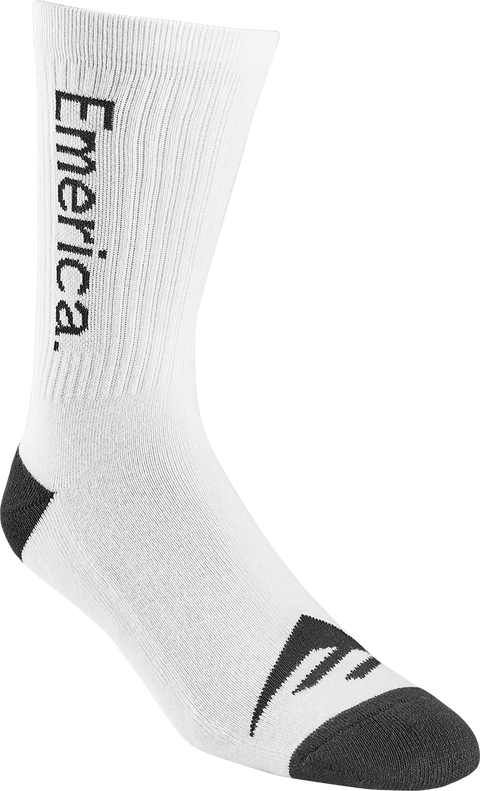 Emerica Pure Crew White Black