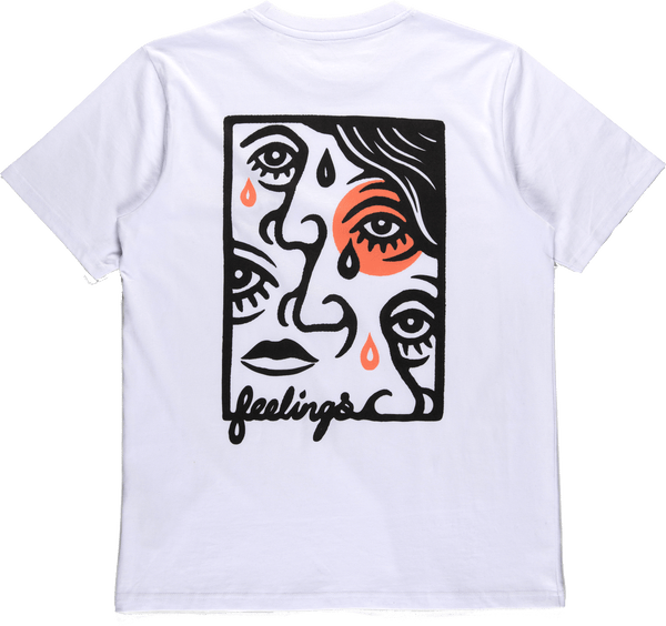 And Feelings Pablo Tee White