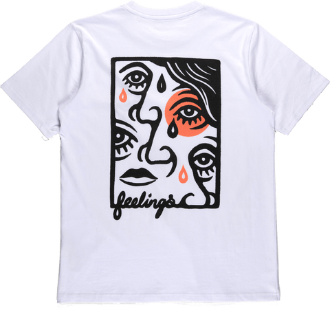 And Feelings Pablo Tee White