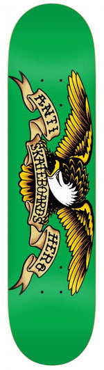 Antihero Deck Classic Eagle Medium Green 7.81