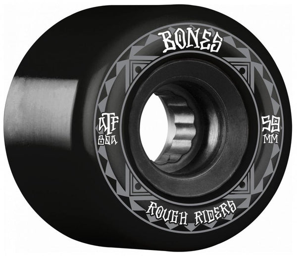 Bones Wheels ATF Rough Riders Runners 80a 59MM Black