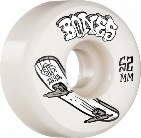 Bones Wheels STF Bonesless 103A V1 Standard 52MM White