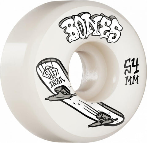 Bones Wheels STF Bonesless 103A V1 Standard 54MM White