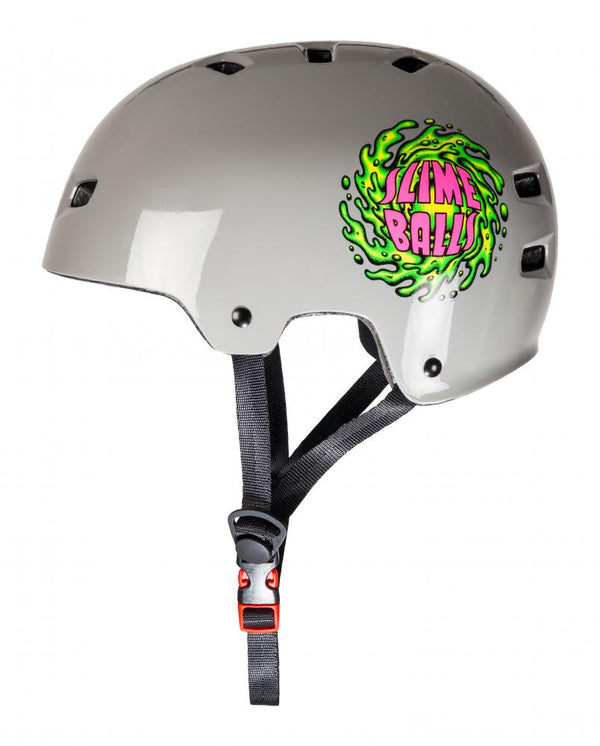 Bullet x Slime Balls Helmet Slime Logo Grey