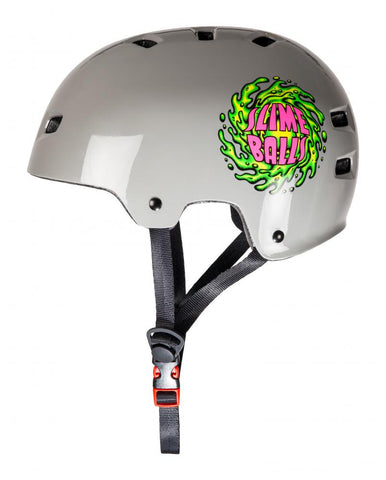 Bullet x Slime Balls Helmet Slime Logo Grey