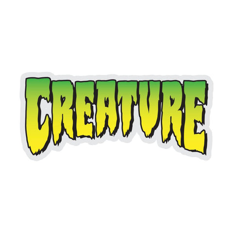 Creature Clear Mylar 4" Green