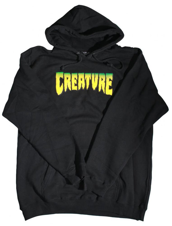 Creature Hoody Creature Logo Black