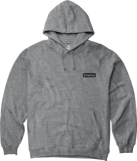 Emerica Pure Triangle Pullover Hoodie Charco Heat