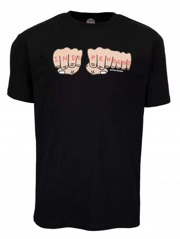 Independent T-Shirt Toy Machine Fist Black